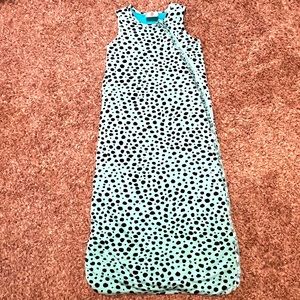 Like new -Aqua colored Posh Peanut 2.5 TOG sleep bag.  6-18 months